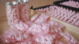 봄과 어울리는 딸기머랭 만들기 : (Strawberry Meringue)