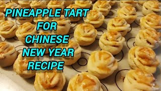 QUICK \u0026 EASY PINEAPPLE TART RECIPE FOR CHINESE NEW YEAR #trending #chinesenewyear