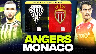 🔴 ANGERS - MONACO | Victoire pour revenir sur le Podium !? ( sco vs asm ) | LIGUE 1 - LIVE/DIRECT