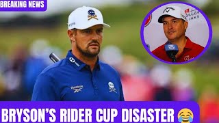Bryson DeChambeau’s HILARIOUS Ryder Cup Disaster Exposed by Kevin Kisner 😂
