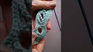 This is a new crochet design! just 4 rows is easy! openwork crochet pattern