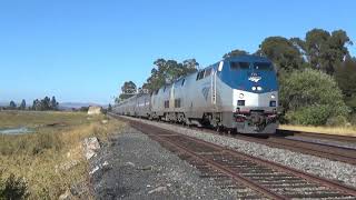 Amtrak Train #5 with AMTK #50 Secondary 08sep18