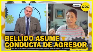 Sobre carta notarial de Bellido a Chirinos: “está asumiendo la conducta de muchos agresores”