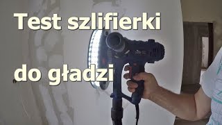 Cheap plaster sander - TEST, how to sand gypsum plaster dust-free