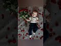 rose day theme baby photo shoot diy photo shoot ideas at home valentinesday roseday