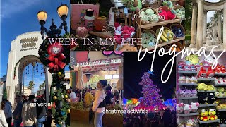 WEEK IN MY LIFE | VLOGMAS 2024: Friendsgiving, Universal & Christmas Activities