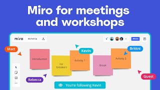 Introducing Miro for meetings and workshops