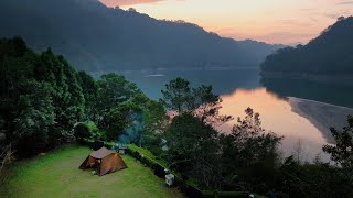 水岸景觀第一排｜包場獨享露營｜石門水庫｜楓林谷露營區｜Chirin let's go!