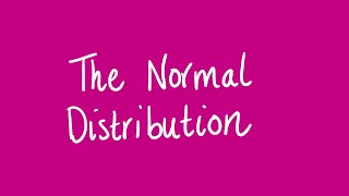 The normal distribution | Unit 3 and 4 VCE Maths Methods