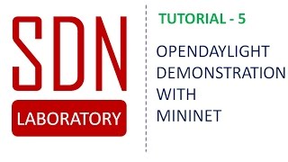 OpenDayLight Controller Demonstration with Mininet Vm - SDN Laboratory