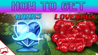 How to get lbux, ranks and keys on the loverfella server