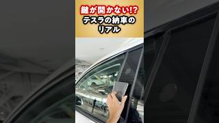 【５年間燃料費無料キャンペーン】鍵が開かない！？最新テスラ納車のリアル#テスラ #tesla #Tesla #ev #EV #電気自動車 #modely #モデルy