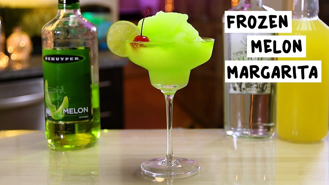 Frozen Melon Margarita - Tipsy Bartender