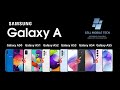 Samsung Galaxy A50, A51, A52, A53, A54 and A55