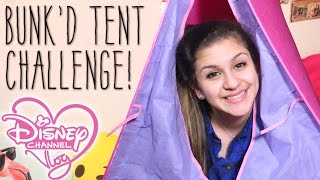 Bunk'd Tent Challenge! | The Disney Channel Vlog #33