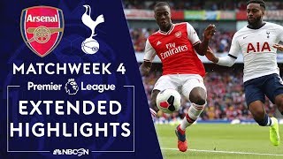 Arsenal v. Tottenham | PREMIER LEAGUE HIGHLIGHTS | 9/1/19 | NBC Sports