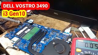 📢Repair👉DELL VOSTRO 3490.  i3 10th generation ‼️ NO POWER