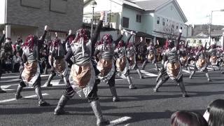 日本福祉大学無人党　2015バサラカーニバル 12/13（日）　公園線通り南会場