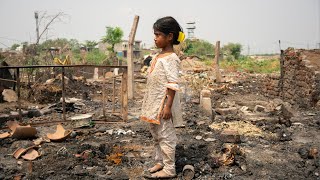 Massive fire destroys Rohingya refugee camp in Delhi, again | The Caravan