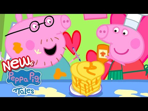 Peppa Pig Tales Peppa And Daddy Pig Make Pancakes For Mummy Pig BRAND NEW Peppa Pig Episodes