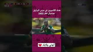 هدف الكاميرون في مرمى البرازيل 🇧🇷  🇨🇲