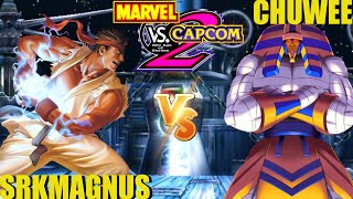 MvC2 Mvci Umvc3 SRKMAGNUS vs CHUWEE pt 2