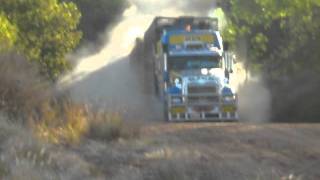 Dickie Crossing the Wickham River on Humbert River Station N.T..AVI