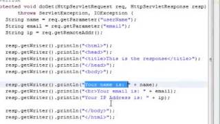 JAVA Programming Tutorial Web applications with Java JSP Basic HTML Form