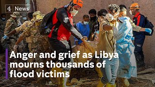 Libya floods: Demands for inquiry into burst dams as death toll rises