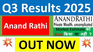 ANAND RATHI Q3 results 2025 | ANAND RATHI results today | ANAND RATHI Share Bonus News