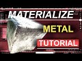 Materialize Metal Map Tutorial (In 60 Seconds!!!)