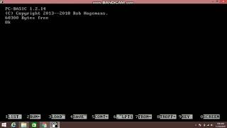 Program to find SUM (GW-BASIC)-PC-BASIC