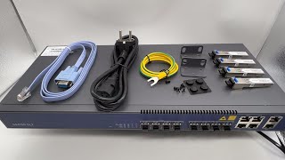 Unboxing EPON 4PON OLT