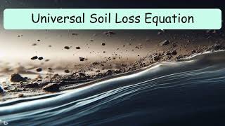 Universal Soil Loss Equation (USLE)