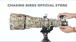 CHASING BIRDS LENS COAT INSTRUCTIONS FOR NIKON Z 800mm F6.3 VR S