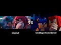 Sonic 3 Trailer - Team Sonic vs Shadow (Scene Comparisons)