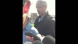 Josh Gardner (impact de Montréal) répond aux médias avant le match de Colombus Crew