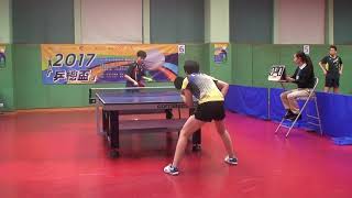 2017乒總盃 - 16強 - 常晨晨 (南華外援) vs 陳美珊 (柏萃)