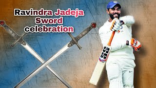 Ravindra Jadeja sword celebration video | Jadeja attitude status video |