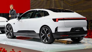 The New Polestar 4 – 544-HP Electric High-Performance SUV Coupe
