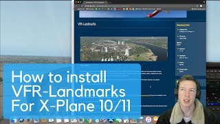 How to install VFR Landmarks for X-Plane