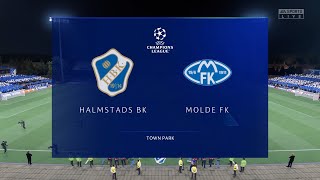 FIFA 22 | Halmstads BK vs Molde FK - UEFA Champions League | Gameplay