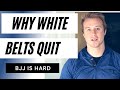 Why BJJ White Belts Quit Training