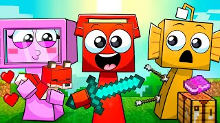 Incredibox Sprunki OC - SPRUNKIS, but they're MINECRAFT! | Incredibox Sprunki Animation