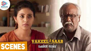 Vakeel Saab Movie Scenes | Subhalekha Sudhakar Warned By Goons | Anjali | Nivetha Thomas | MFN