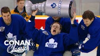 Conan Trains With The Toronto Maple Leafs | Late Night with Conan O’Brien