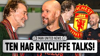 Sir Jim Ratcliffe Holds 'Positive' Erik ten Hag Talks! | Man United News