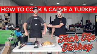 Tech Tip Turkey - Thanksgiving cooking show with Jackstand Jimmy and his assistant Cleetus McFarland