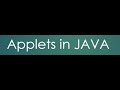 46  Applet Creation