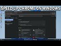 How To Speed up, optimize make Chrome run faster on Windows 11 or 10 - Easy Fix